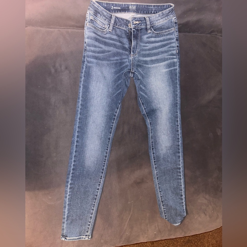 a.n.a Blue Skinny Jeans Classic Fit